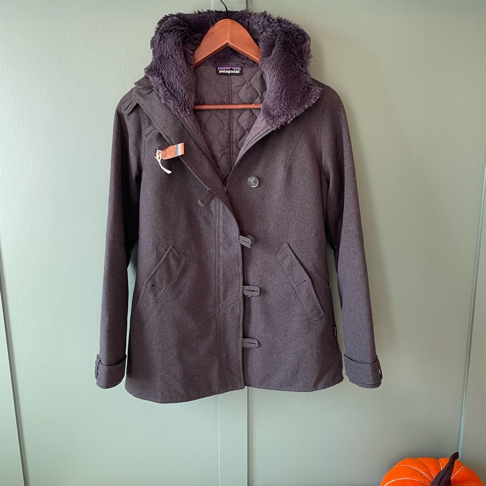 Patagonia Dark Gray Pea Coat